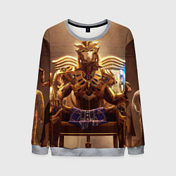 Свитшот мужской PUBG фараоны, цвет: 3D-меланж