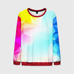 Мужской свитшот Gradient colors geometry