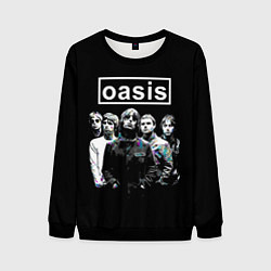 Свитшот мужской Oasis группа, цвет: 3D-черный