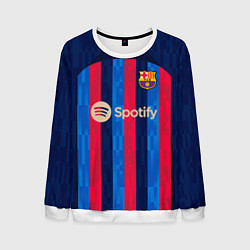 Свитшот мужской Барселона форма 2223 домашняя, цвет: 3D-белый