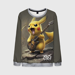 Мужской свитшот Pikachu rock