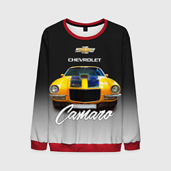 Свитшот мужской Американский спорткар Camaro 1970 года, цвет: 3D-красный