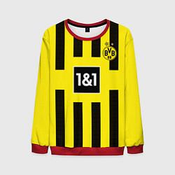 Свитшот мужской Беллингем Боруссия Дортмунд форма 2223 домашняя, цвет: 3D-красный