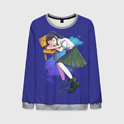 Мужской свитшот Судзумэ закрывающая двери: Судзуме спит