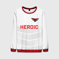 Мужской свитшот Heroic white