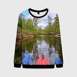 Мужской свитшот Красная байдарка