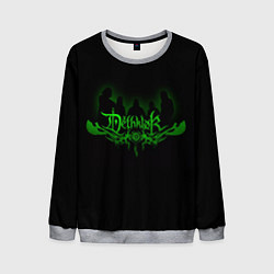 Мужской свитшот Metalocalypse Dethklok green