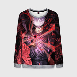 Мужской свитшот Годжо Сатору red