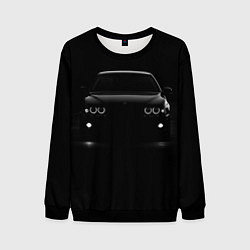 Свитшот мужской BMW in the dark, цвет: 3D-черный