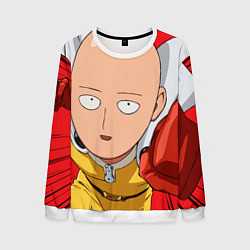 Свитшот мужской Saitama big, цвет: 3D-белый