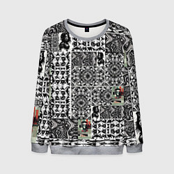 Мужской свитшот Орнамент древних цивилизаций
