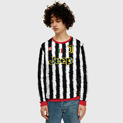 Свитшот мужской Кьеза Ювентус форма 2324 домашняя, цвет: 3D-красный — фото 2
