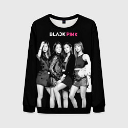 Свитшот мужской Blackpink Beautiful girls, цвет: 3D-черный