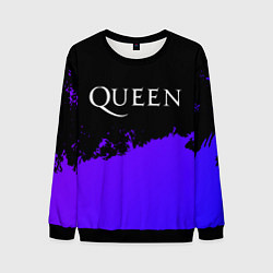Мужской свитшот Queen purple grunge
