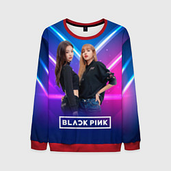 Свитшот мужской Blackpink neon, цвет: 3D-красный