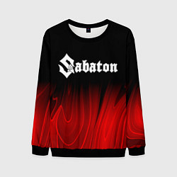 Мужской свитшот Sabaton red plasma