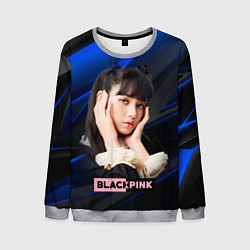 Свитшот мужской Blackpink Lisa, цвет: 3D-меланж