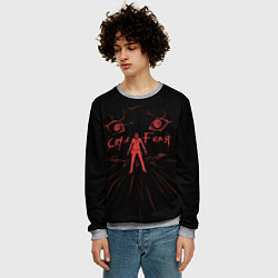Свитшот мужской Cry of Fear - Character Simon, цвет: 3D-меланж — фото 2
