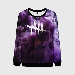 Свитшот мужской Dead By Daylight Logo Smoke, цвет: 3D-черный