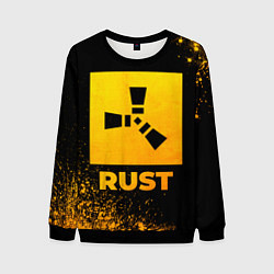 Мужской свитшот Rust - gold gradient