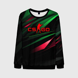 Мужской свитшот CS GO green red