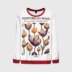 Свитшот мужской Portobello Road Market, цвет: 3D-красный