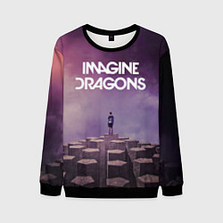 Мужской свитшот Imagine Dragons обложка альбома Night Visions