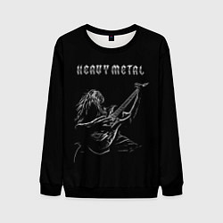 Мужской свитшот Heavy metal metalhead