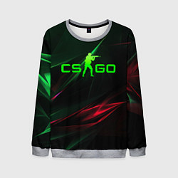 Мужской свитшот CSGO green logo