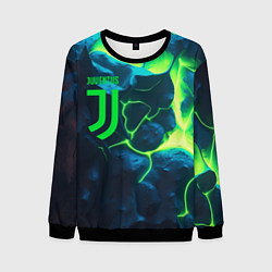 Мужской свитшот Juventus green neon