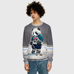 Свитшот мужской Panda striker of the Florida Panthers, цвет: 3D-меланж — фото 2