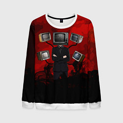 Мужской свитшот Skibidi toilet Tv Man