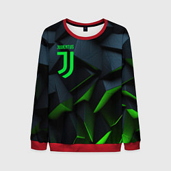 Мужской свитшот Juventus black green logo