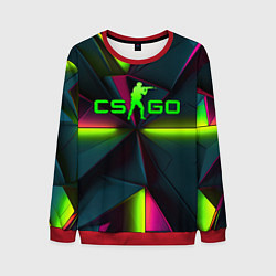 Мужской свитшот CS GO green neon