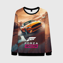 Свитшот мужской Forza Horizon race, цвет: 3D-черный