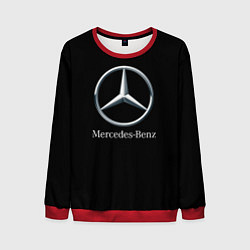 Свитшот мужской Mercedes-benz sport auto, цвет: 3D-красный