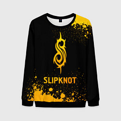 Мужской свитшот Slipknot - gold gradient