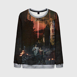 Свитшот мужской Алиса в пограничье 2, цвет: 3D-меланж