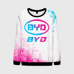 Мужской свитшот BYD neon gradient style