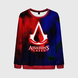 Свитшот мужской Assassins Creed fire, цвет: 3D-красный