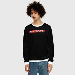 Свитшот мужской Haval auto, цвет: 3D-белый — фото 2