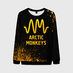 Мужской свитшот Arctic Monkeys - gold gradient