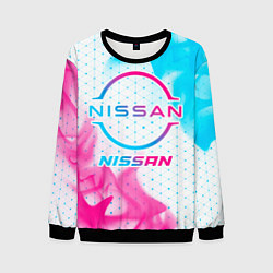 Мужской свитшот Nissan neon gradient style