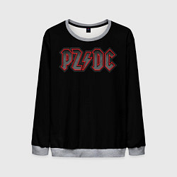 Свитшот мужской PZDC - ACDC, цвет: 3D-меланж