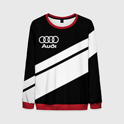 Свитшот мужской Audi sport line, цвет: 3D-красный