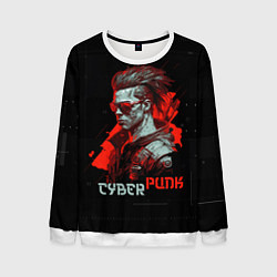 Мужской свитшот Cyberpunk man