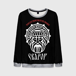 Свитшот мужской Славянский сварог, цвет: 3D-меланж