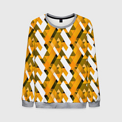 Мужской свитшот White and yellow shapes