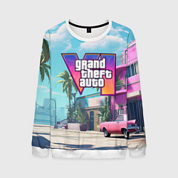 Мужской свитшот GTA 6 Vice city