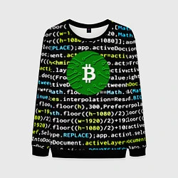 Свитшот мужской Bitcoin сатоши, цвет: 3D-черный